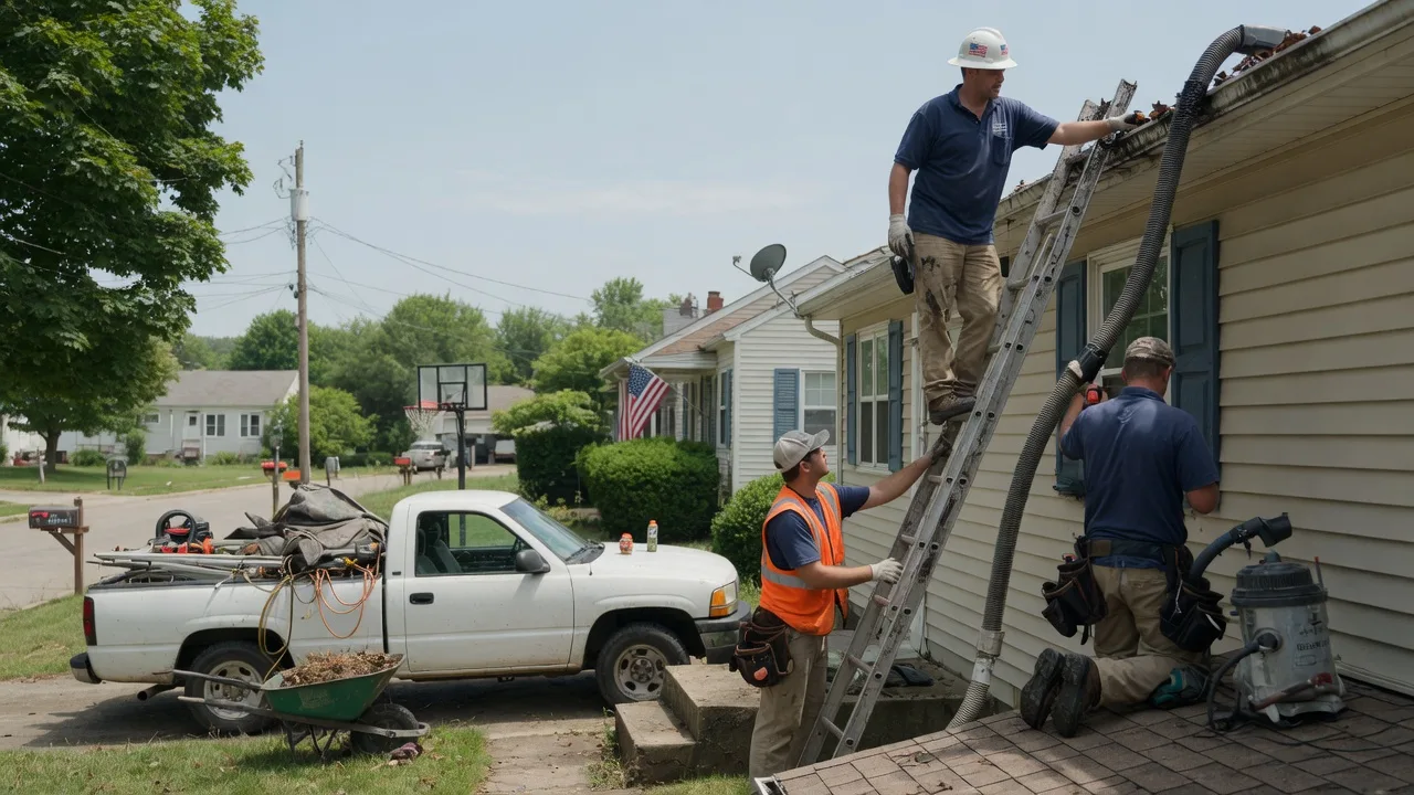 Gutter Installation in Deersville, OH near me